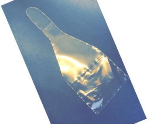 B2-7000 end cone - disposable clear standard plastic